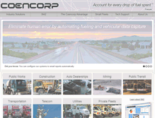 Tablet Screenshot of coencorp.com